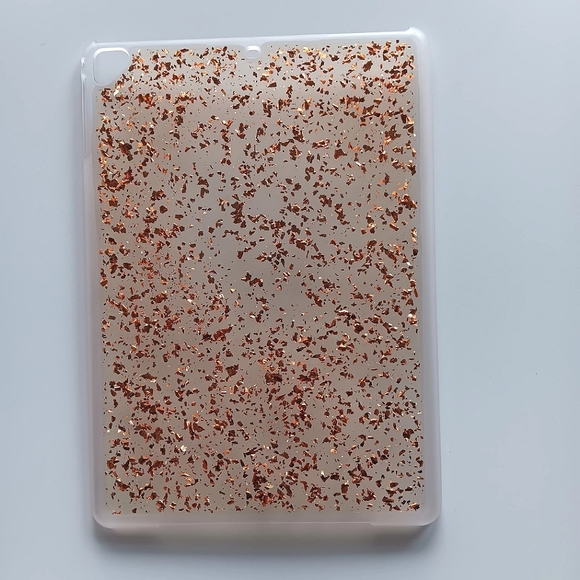 New onn Snap-On Case iPad Air Pro 9.7" 2017 2018 5th Gen 6th Gen Gold Plastic - Picture 2 of 3